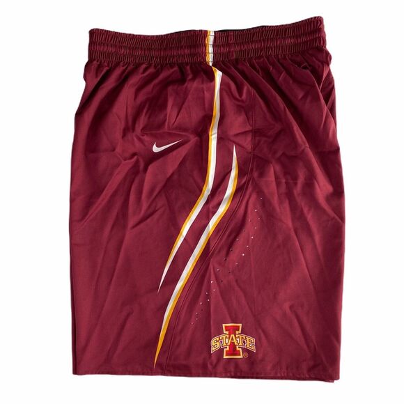 Nike Iowa State Cyclones Shorts Womens‎ M HyperElite Relentless Maroon - NEW - Picture 1 of 6